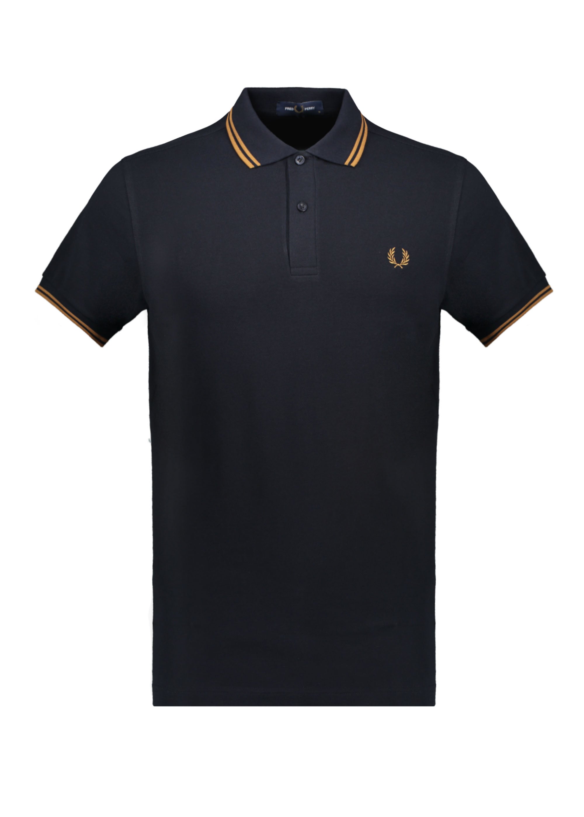 Fred Perry twin tip ss polo shirt - Navy – Triads