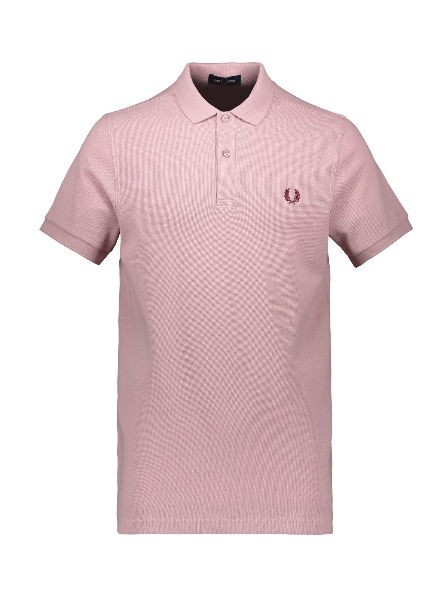 Fred Perry plain ss polo shirt - Dusty Rose
