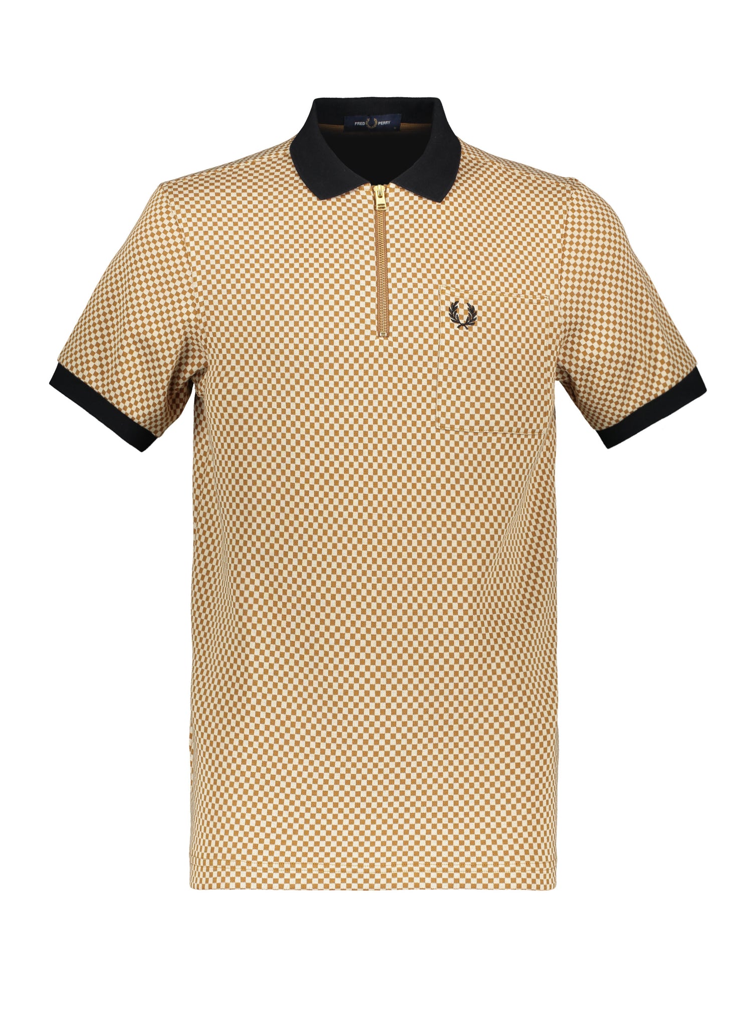 Fred Perry overboard ss polo shirt - Oatmeal