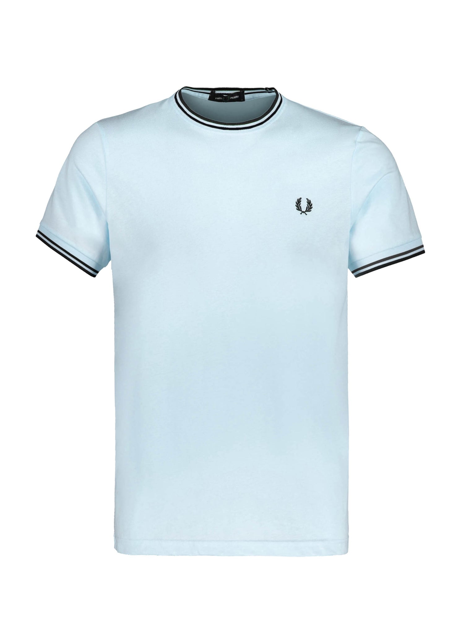 Fred Perry Twin Tipped Tee - Light Ice