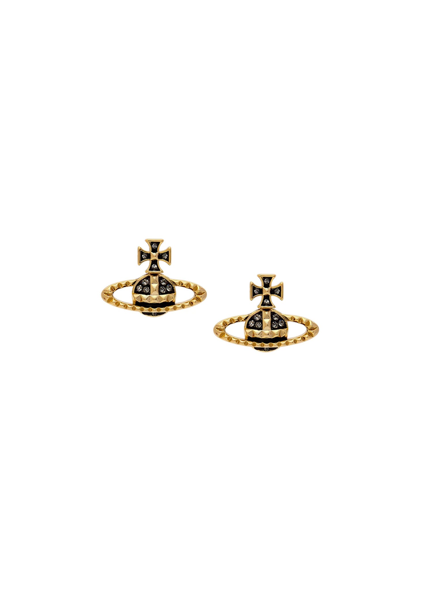 Vivienne Westwood Mayfair Bas Relief Earrings - Gold