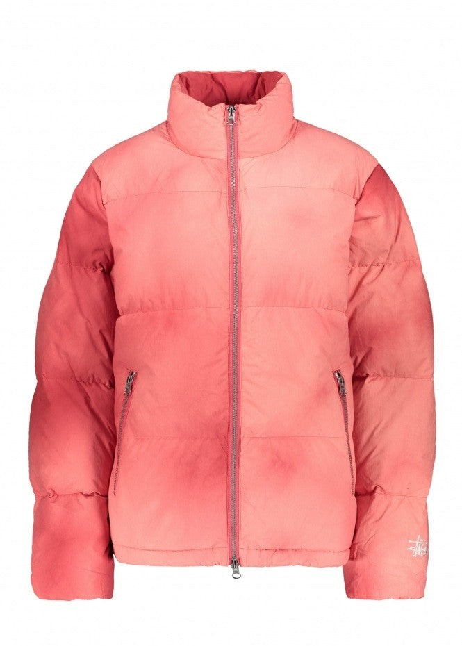 Stussy Recycle Nylon Puffer Jacket - Red