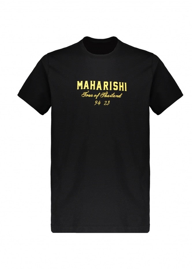 Maharishi Temple Naga Organic t shirt - Black