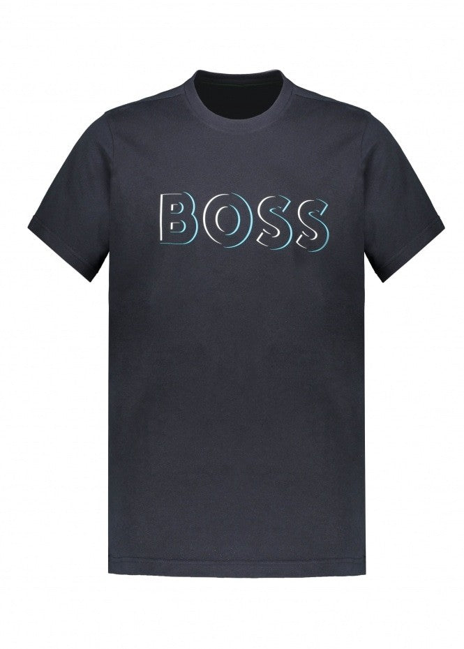 Boss Tee 5 Dark - Dark Blue
