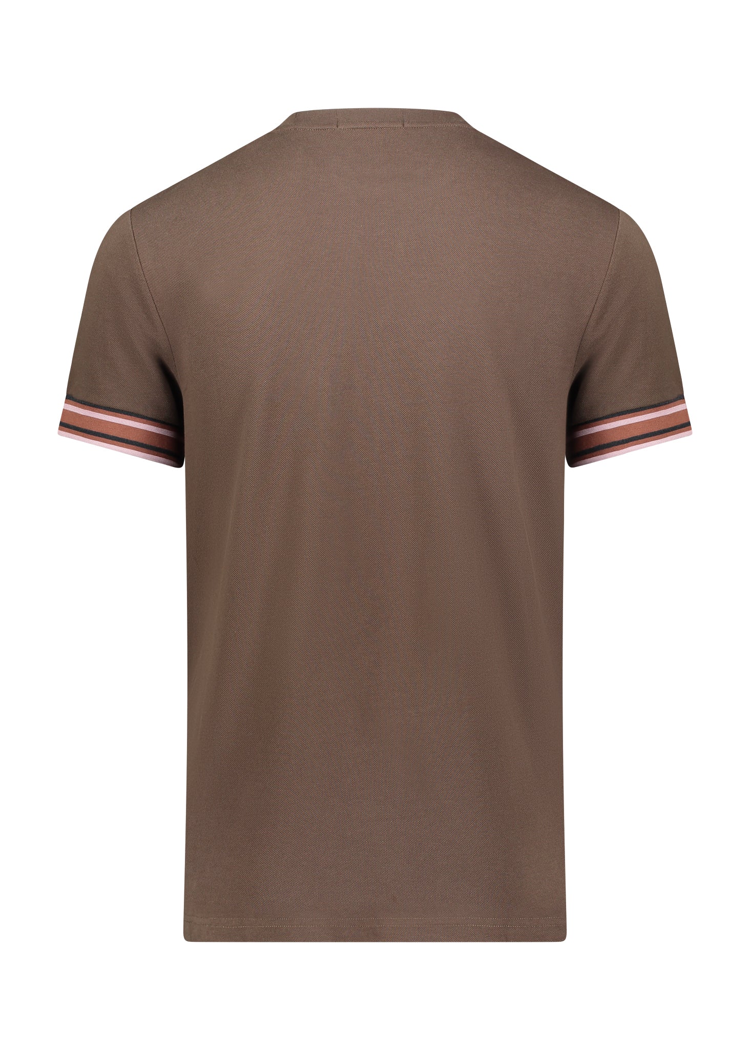 Fred Perry Bold Tip Pique - Burnt Tobacco