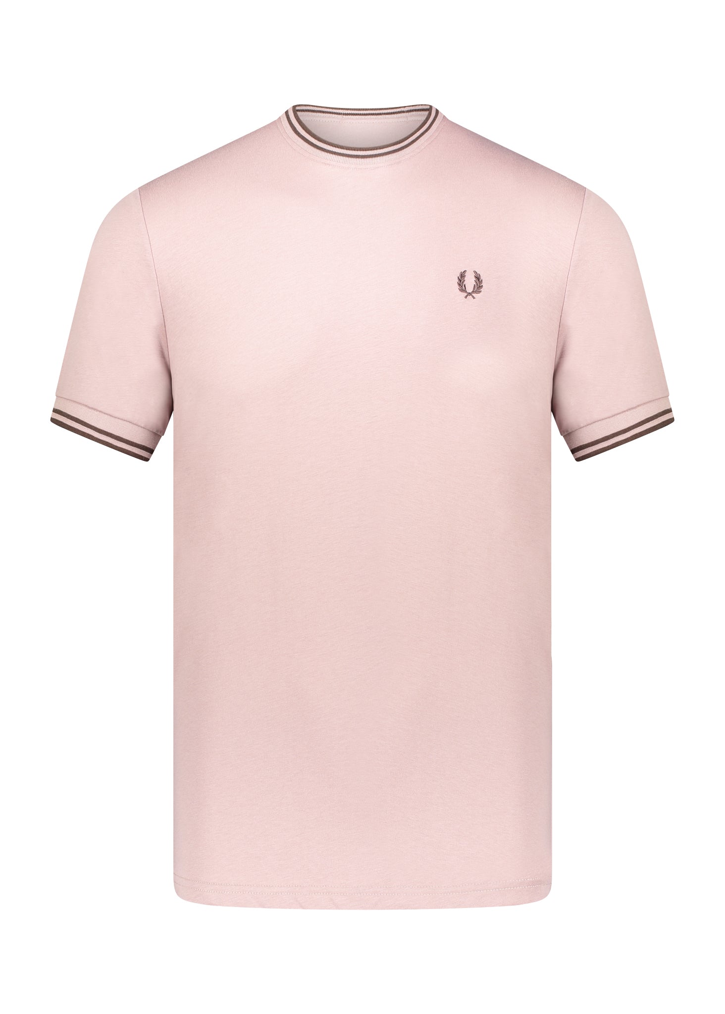Fred Perry Twin Tipped Tee - Dark Pink