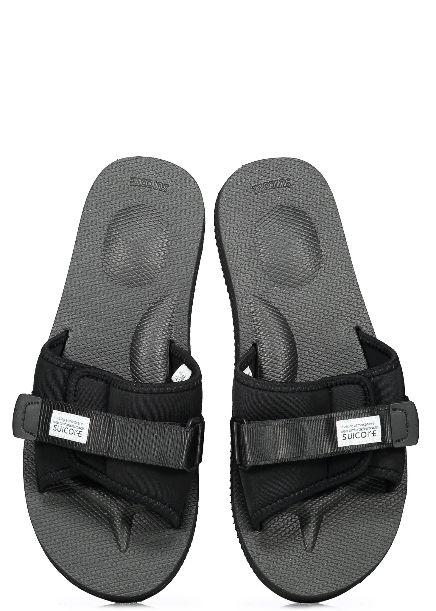 Suicoke Padri Nylon Sandals - Black