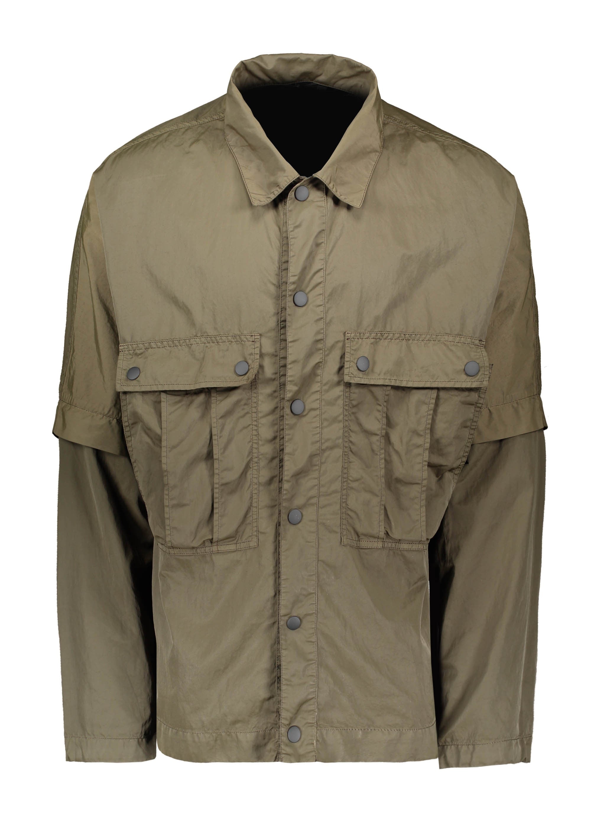 Nemen Killa Cargo Coach Jacket - Military Green – Triads Clothing