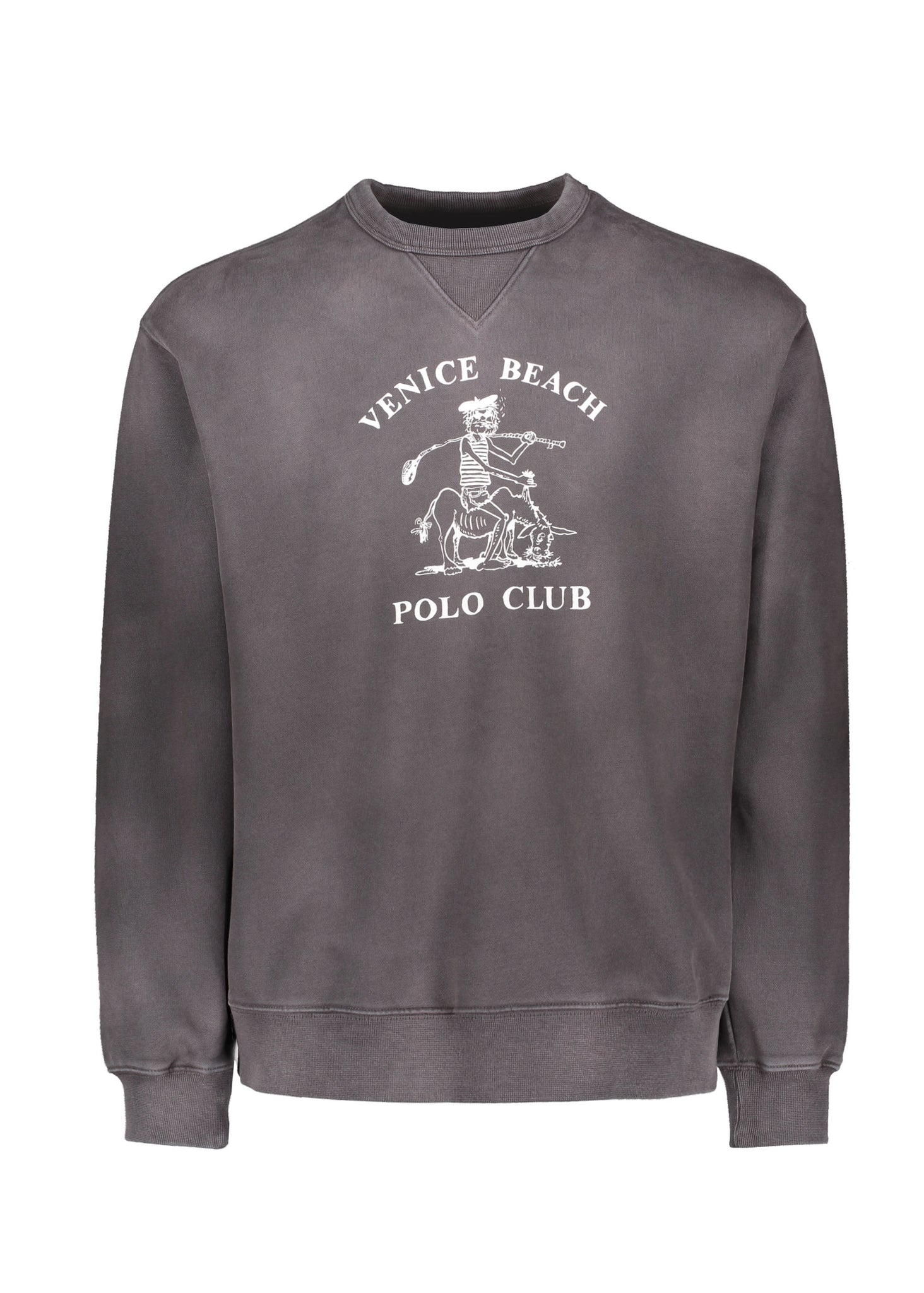 General Admission Polo Club Crewneck Sweatshirt - Black