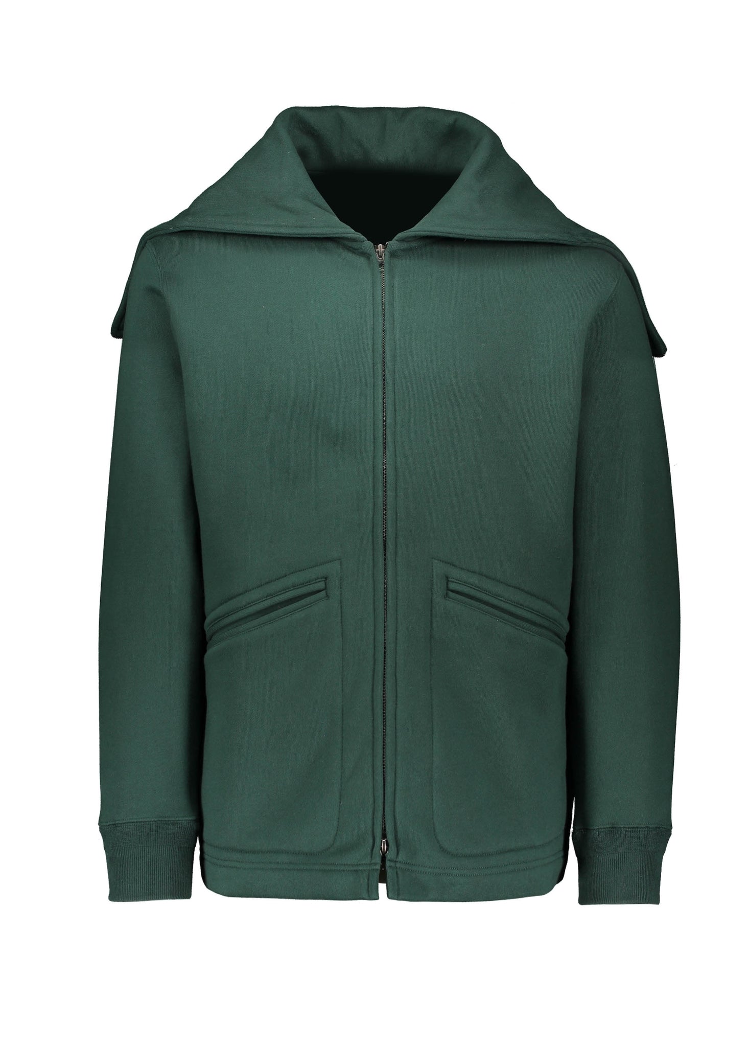 Beams Plus Split Hooded Sweatshirt - Green