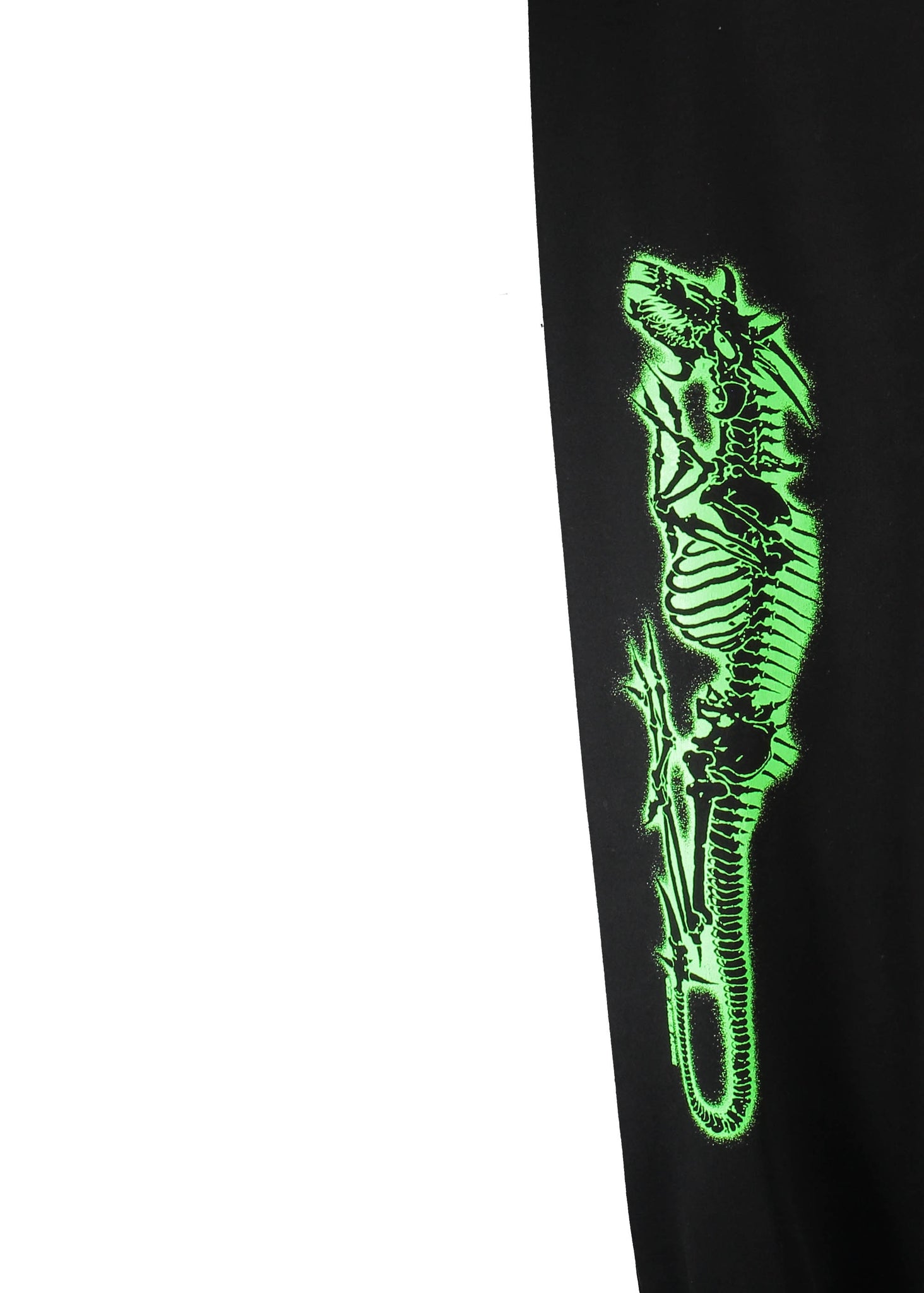 Aries Skeleton Dragon Sweatpant - Black