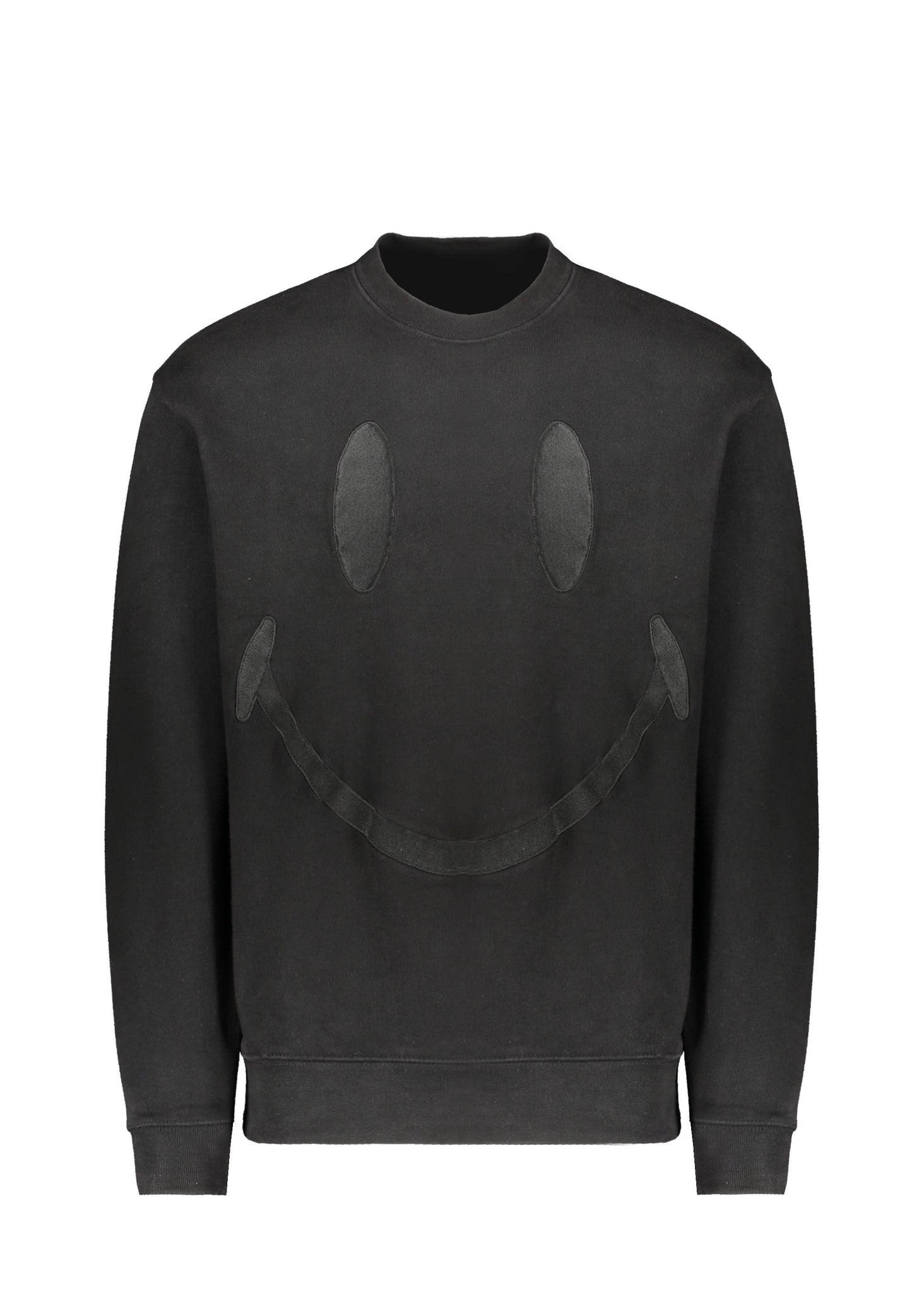 Market Smiley Oversized Crewneck Sweater - Black