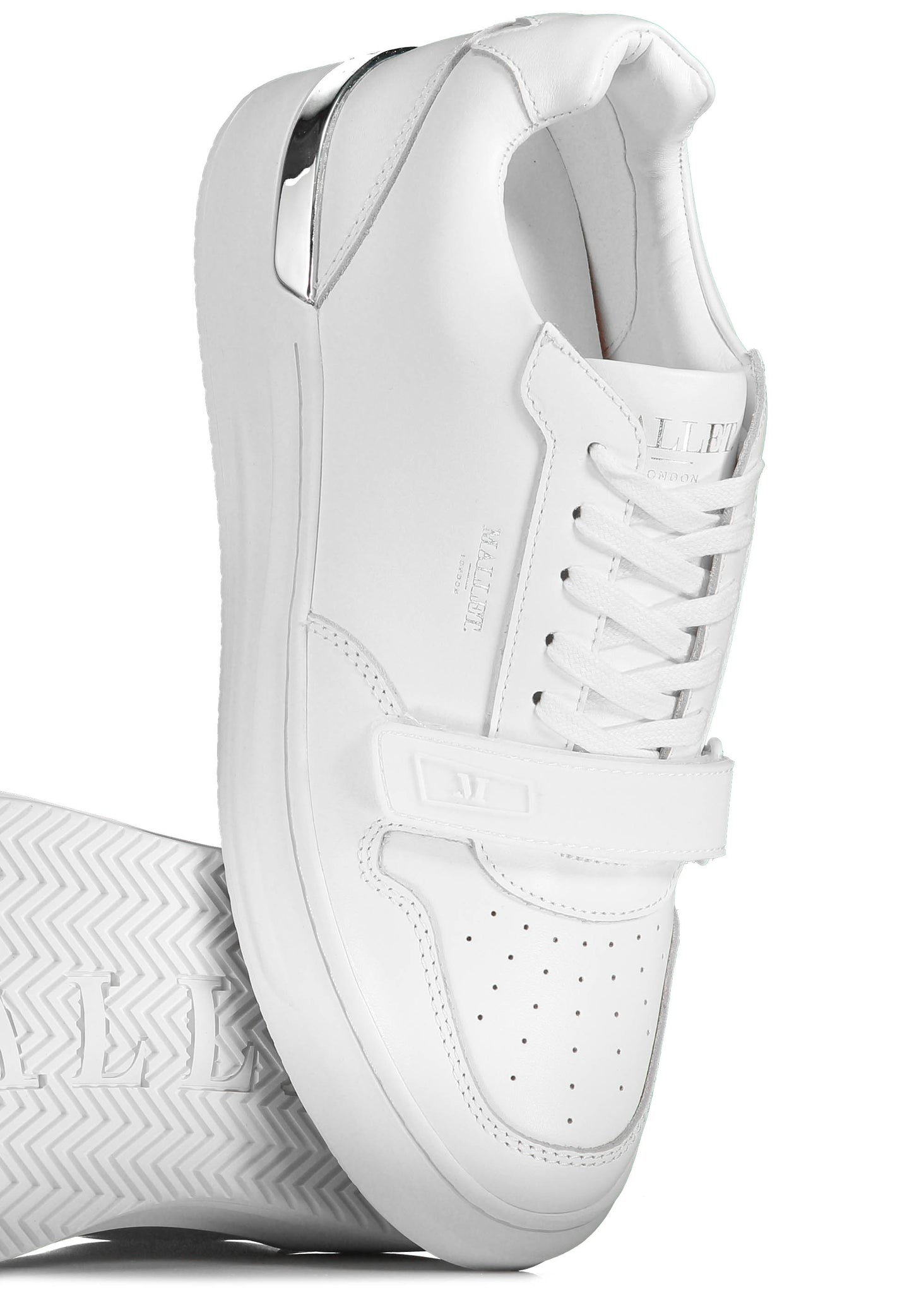 Mallet Hoxton Wing Trainers - White Out