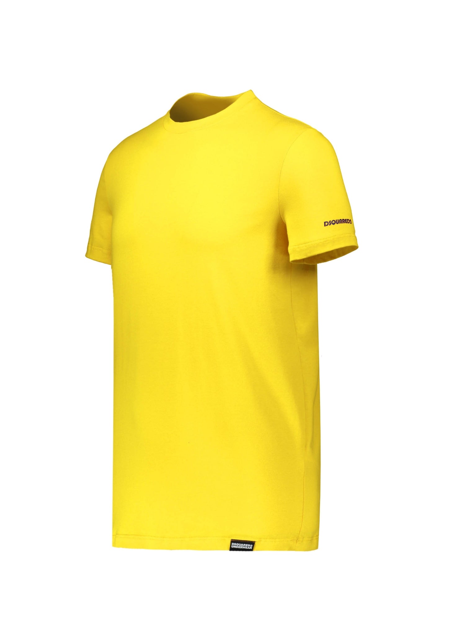 DSquared2 Round Neck T-Shirt - Yellow