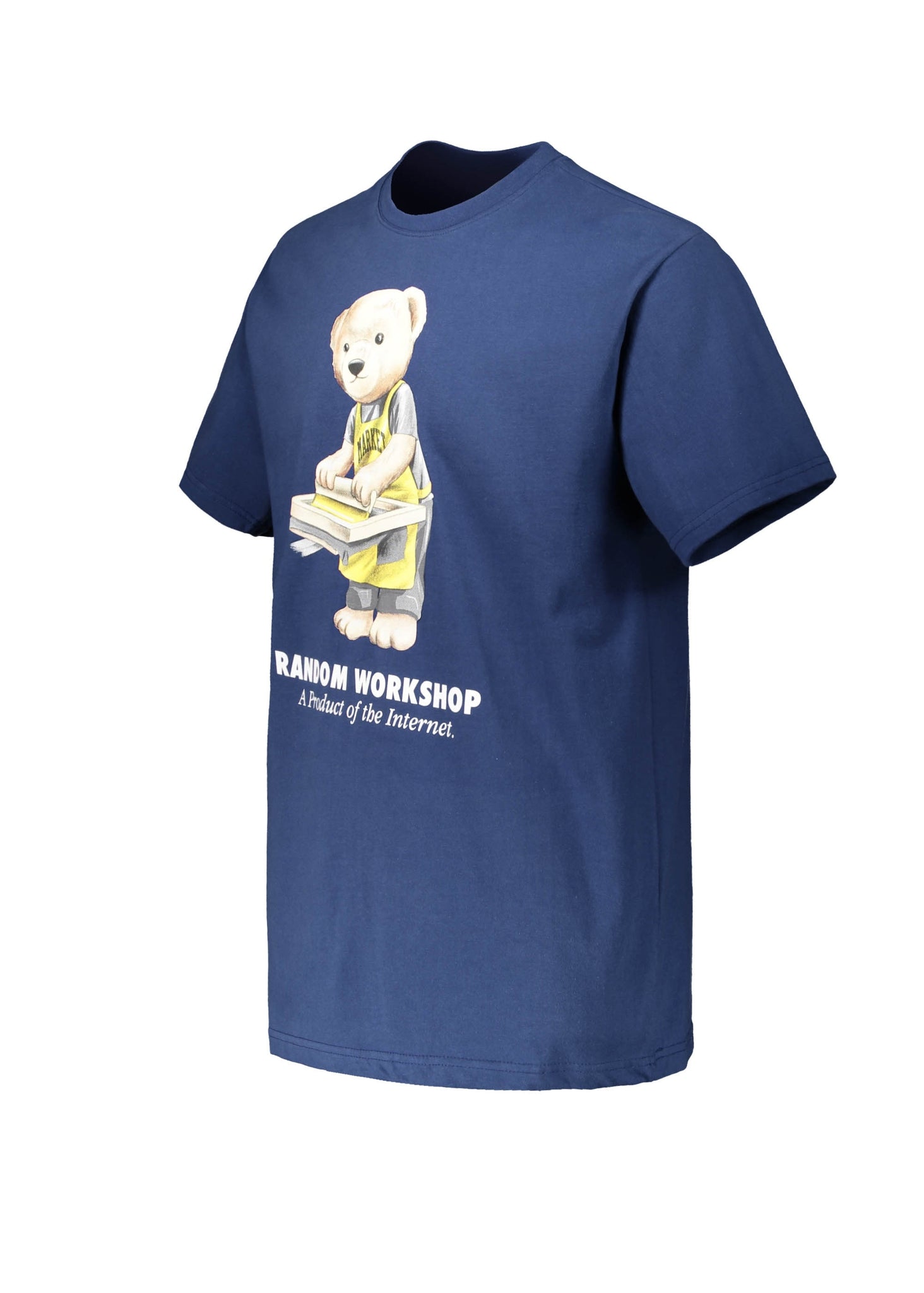 Market Random Workshop Bear T-Shirt - Navy