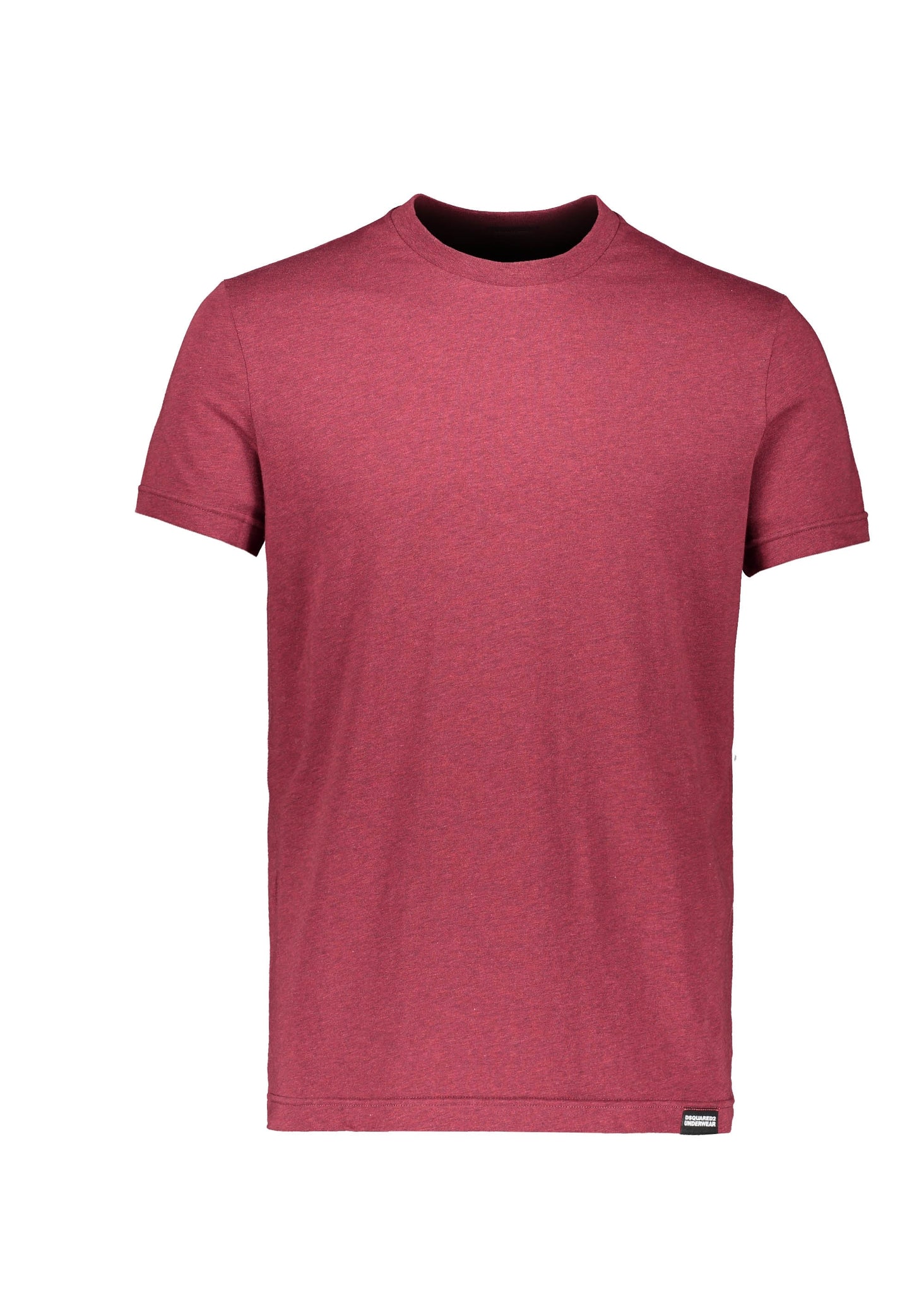 DSquared2 Round Neck T-Shirt- Burgundy