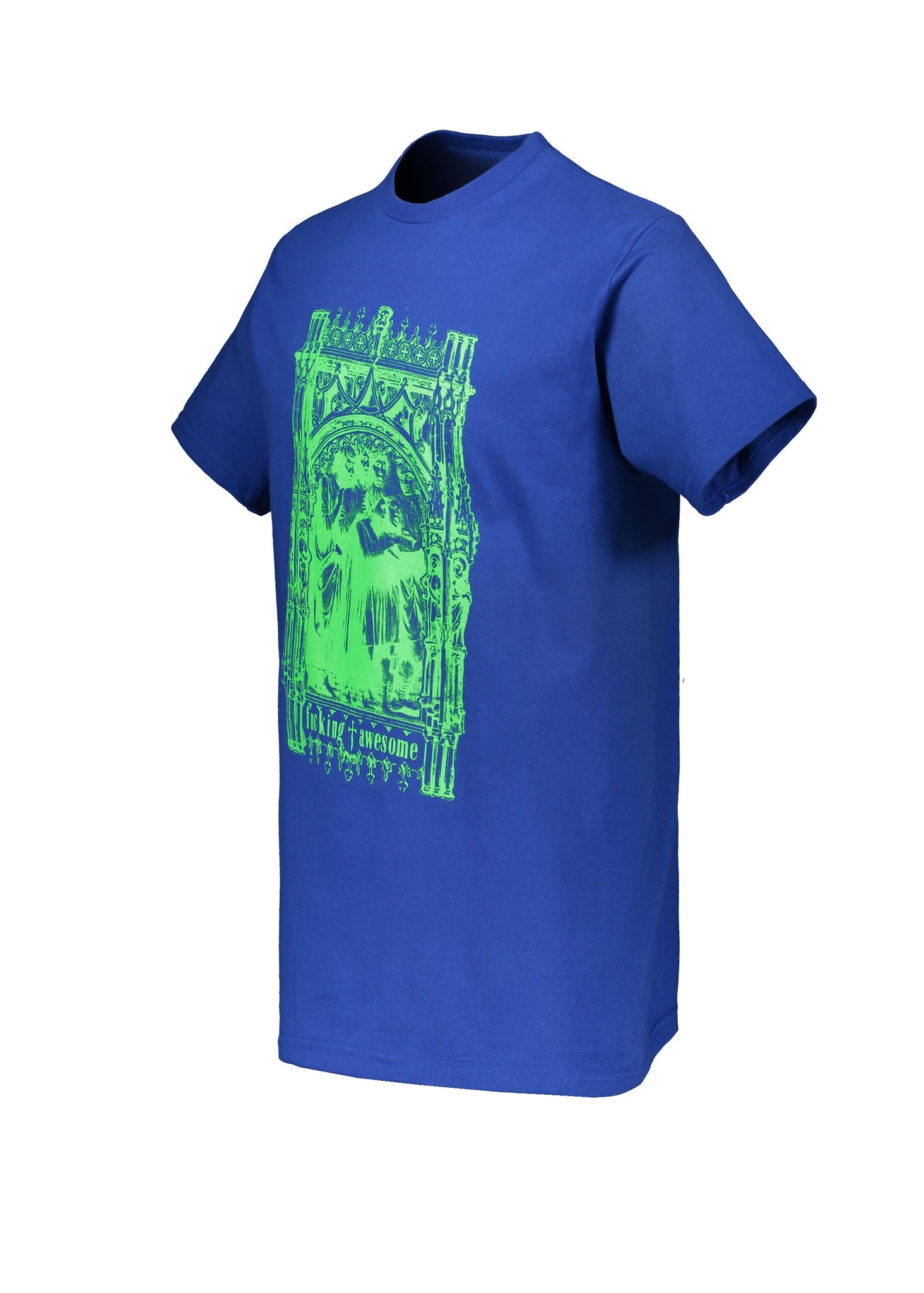 Fucking Awesome Cathedral T-Shirt - Cobalt