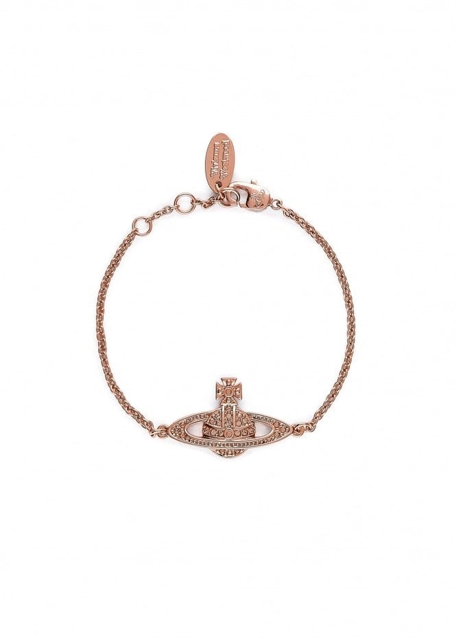Mini Bas Relief Chain Bracelet - Rose Gold