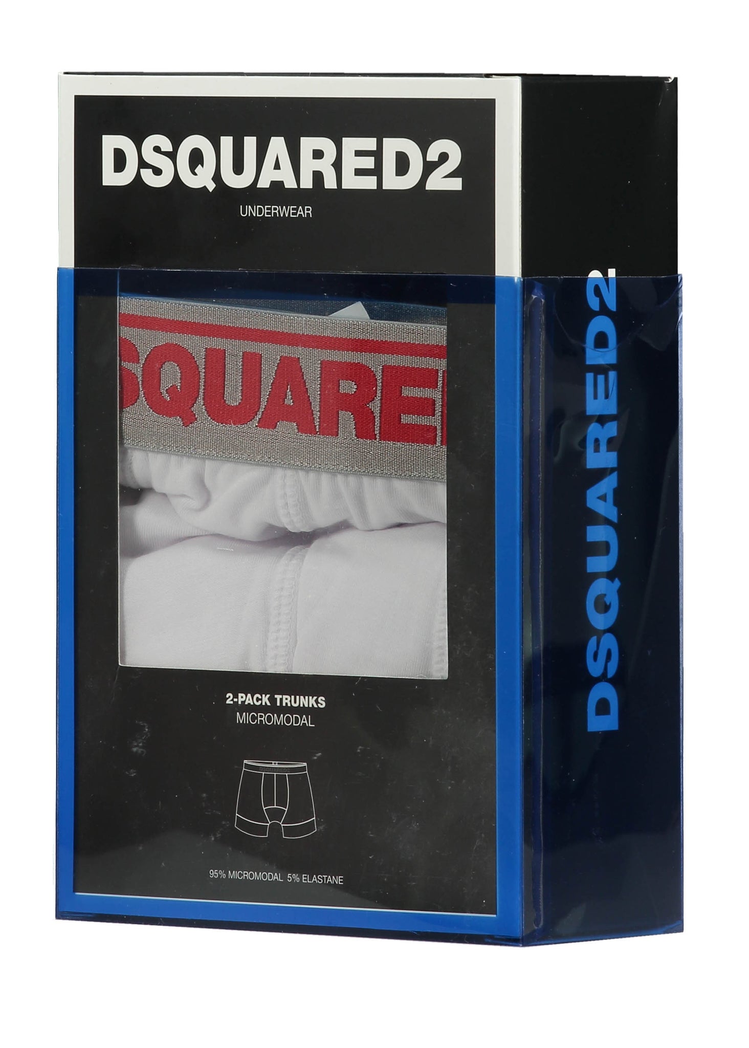 DSquared 2 Pack Trunks - White