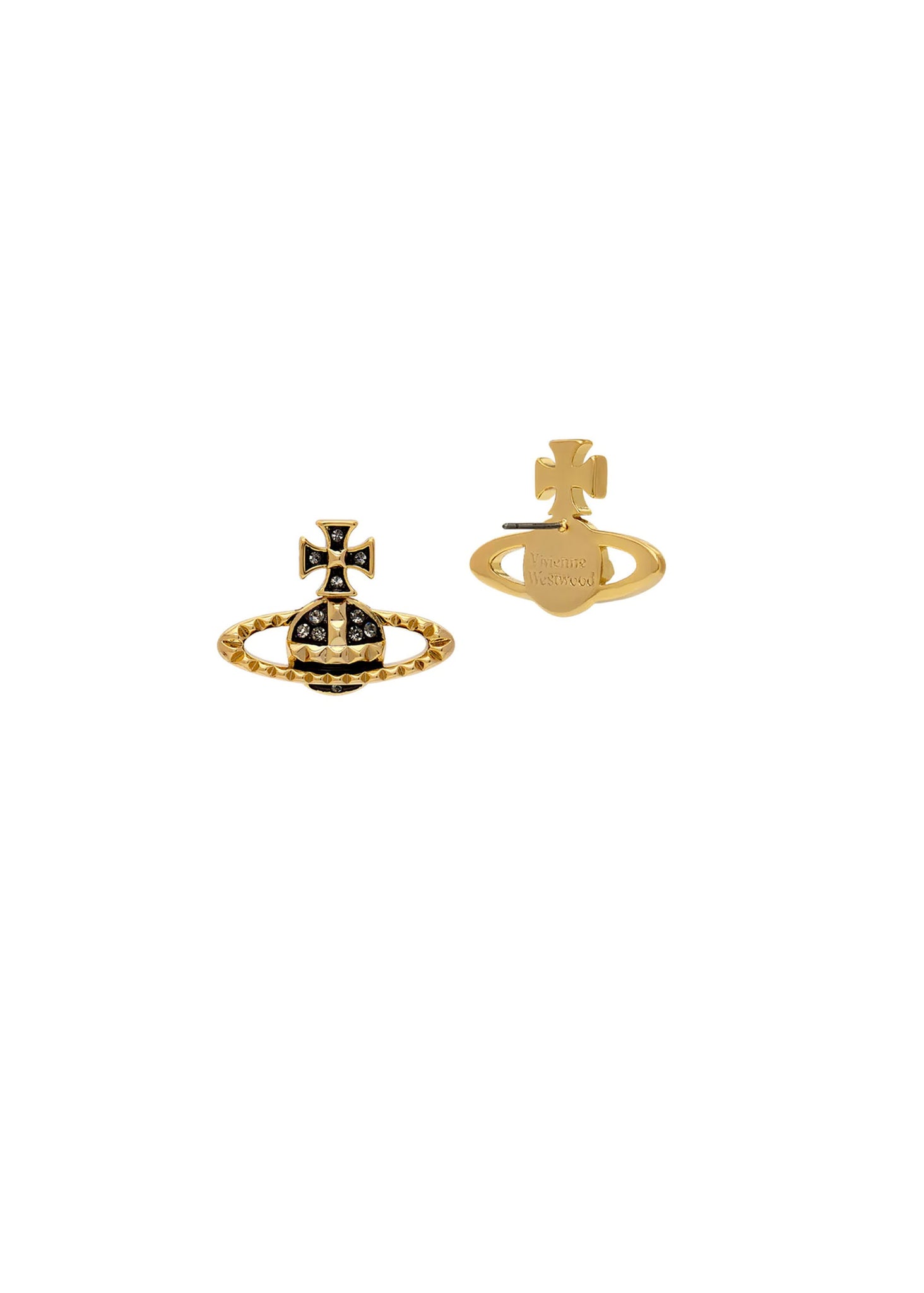 Vivienne Westwood Mayfair Bas Relief Earrings - Gold