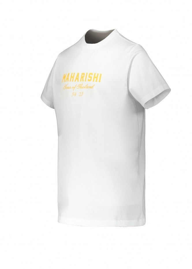 Maharishi Temple Naga Organic t shirt - White