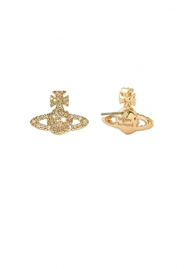 Vivienne Westwood Grace Bas Relief Earrings- Gold